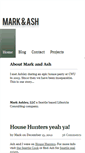 Mobile Screenshot of markandash.com
